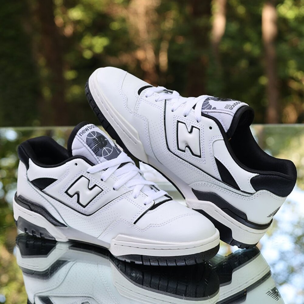 New Balance 550 White Black - Picture 8 of 12
